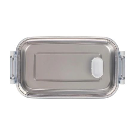 Fiambrera Alven de 750 ml con bandeja de acero reciclado