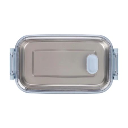 Fiambrera Alven de 750 ml con bandeja de acero reciclado
