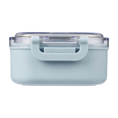 Fiambrera Alven de 750 ml con bandeja de acero reciclado
