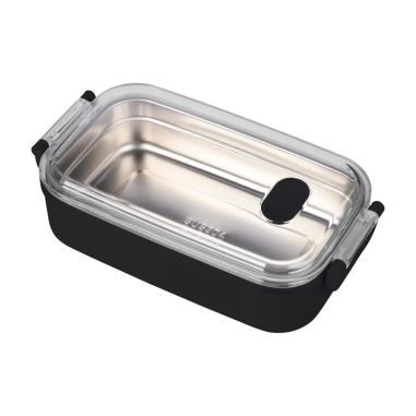 Fiambrera Alven de 750 ml con bandeja de acero reciclado