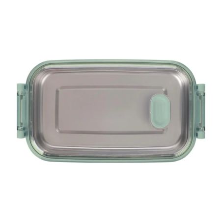 Fiambrera Alven de 750 ml con bandeja de acero reciclado