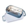 Fiambrera Alven de 750 ml con bandeja de acero reciclado - Imagen 36