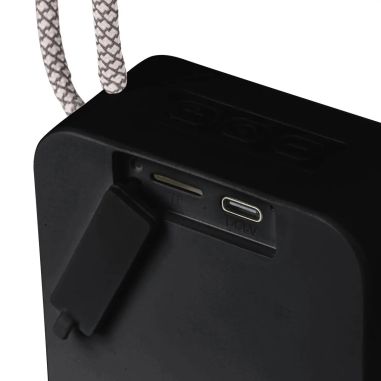 Altavoz inalámbrico Orblo reciclado de 5 W con cordón