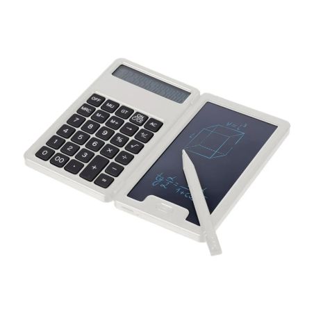 Calculadora Notex plegable reciclada con tableta LCD