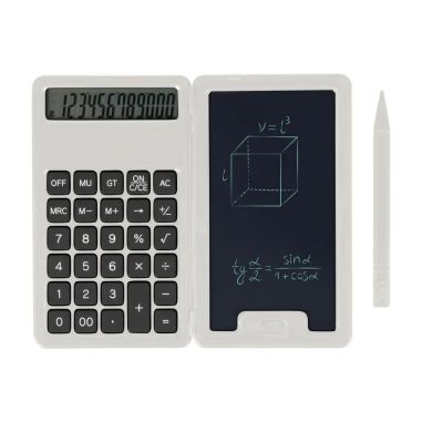 Calculadora Notex plegable reciclada con tableta LCD