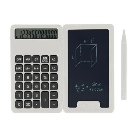 Calculadora Notex plegable reciclada con tableta LCD