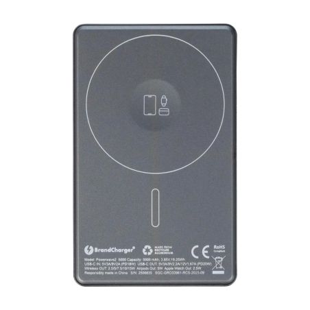 Power bank BrandCharger Powerwave 2 | Reciclada | 5.000 mAh Ecológica Personalizada 101507367