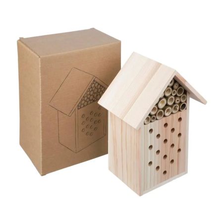 Casa para abejas Fahim | Madera reciclada Ecológica Personalizada 101513374