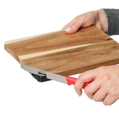 Tabla de cortar Heinz | Acacia reciclada | Con afilador de cuchillos Ecológica Personalizada 101513377