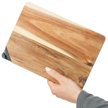 Tabla de cortar Heinz | Acacia reciclada | Con afilador de cuchillos Ecológica Personalizada 101513377