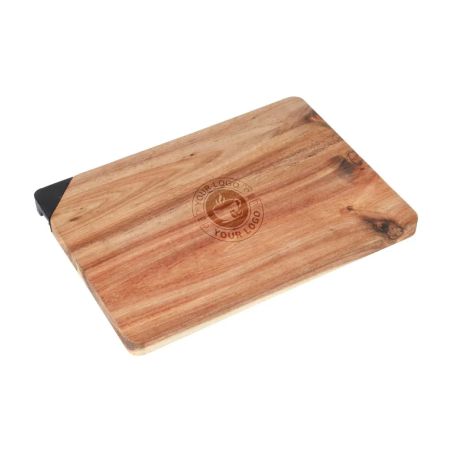 Tabla de cortar Heinz | Acacia reciclada | Con afilador de cuchillos Ecológica Personalizada 101513377