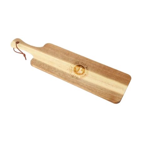 Tabla de cortar Walter | Acacia reciclada | Con asa Ecológica Personalizada 101513379