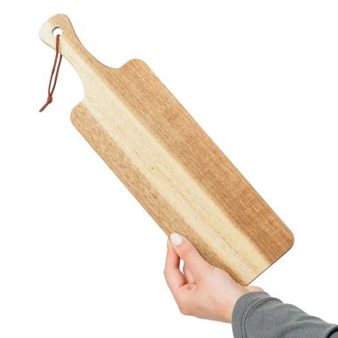 Tabla de cortar Walter | Acacia reciclada | Con asa Ecológica Personalizada 101513379