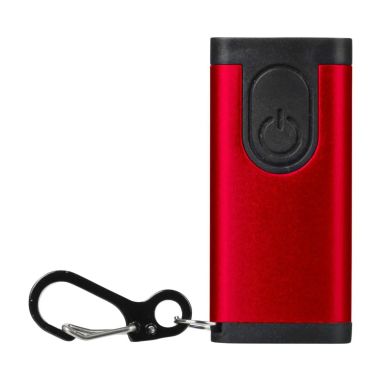 Luz con alarma Alero de aluminio reciclado con mosquetón