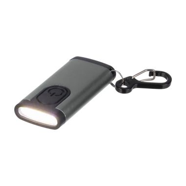 Luz con alarma Alero de aluminio reciclado con mosquetón