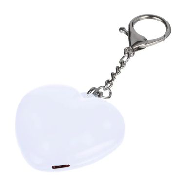 Llavero con luz Gleamo | Forma de corazón Ecológico Personalizado 101513476