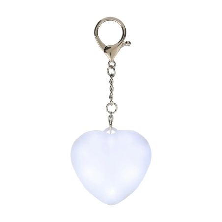 Llavero con luz Gleamo | Forma de corazón Ecológico Personalizado 101513476