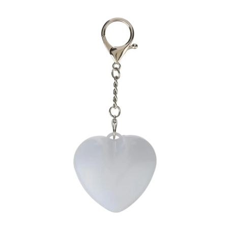 Llavero con luz Gleamo | Forma de corazón Ecológico Personalizado 101513476