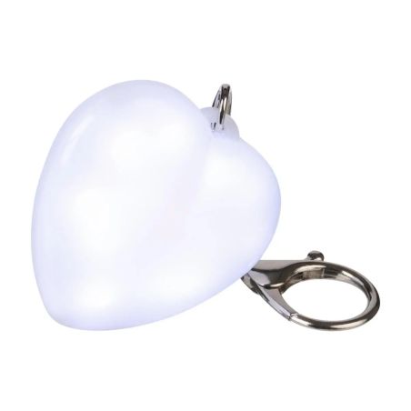 Llavero con luz Gleamo | Forma de corazón Ecológico Personalizado 101513476