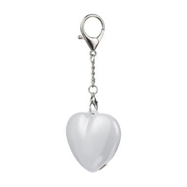 Llavero con luz Gleamo | Forma de corazón Ecológico Personalizado 101513476
