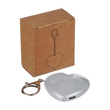 Llavero con luz Gleamo | Forma de corazón Ecológico Personalizado 101513476