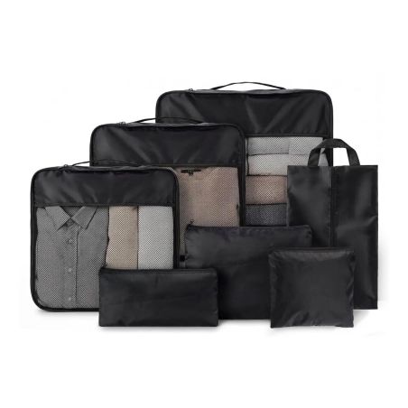 Set organizador de viaje Packio | Reciclado | 7 pzs Ecológico Personalizado 101513939