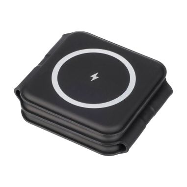 Cargador inalámbrico Trigo | Reciclado | 3-en-1 Ecológico Personalizado 101514191
