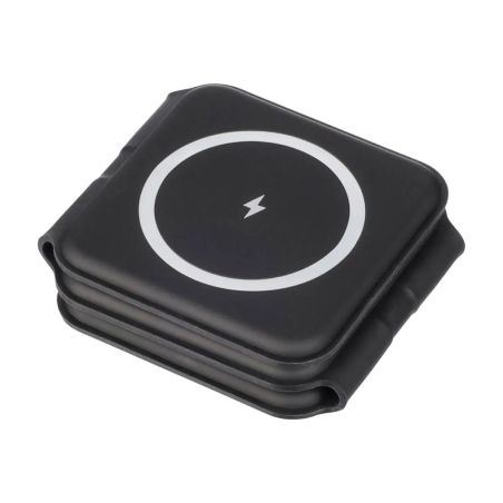 Cargador inalámbrico Trigo | Reciclado | 3-en-1 Ecológico Personalizado 101514191