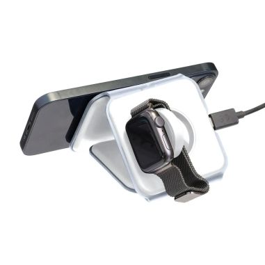 Cargador inalámbrico Trigo 3 en 1 magnético y plegable