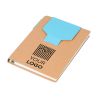 Cuaderno y bolígrafo Quillo | Cartón reciclado | A6 | Ecológico Personalizado 101514193 - Imagen 3
