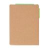 Cuaderno y bolígrafo Quillo | Cartón reciclado | A6 | Ecológico Personalizado 101514193 - Imagen 14