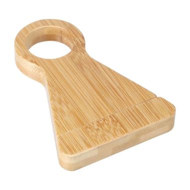 Soporte para botella de vino Vincio | Bambú reciclado Ecológico Personalizado 101514194