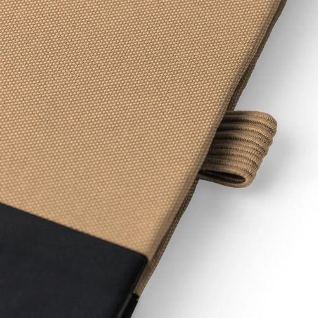 Cuaderno rPET A5 80p 70gsm PU grabado láser soporte