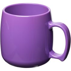 Taza plástico SAN 300 ml clásica 9 cm reutilizable