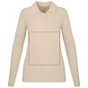 Polo manga larga mujer algodón BCI 200 g/m² - Imagen 35