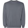 Sudadera cuello redondo unisex lavado ácido canalé - Imagen 36