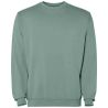 Sudadera cuello redondo unisex lavado ácido canalé - Imagen 49