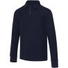 Polo unisex manga larga media cremallera algodón 245 g/m² - Imagen 14
