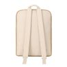 Mochila de yute y algodón con bolsillo frontal 40x32 cm - Imagen 5