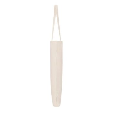 Bolsa algodón orgánico 140g/m2 fuelle asas 70cm 8 kg