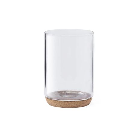 Taza borosilicato 450 ml base corcho