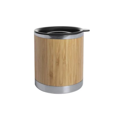 Vaso térmico bambú acero 300 ml