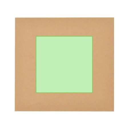 Placa trofeo cristal circular base madera