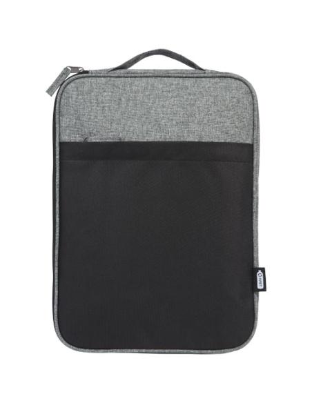 Funda para portátil de 14" reciclada GRS en dos tonos de 2,5 L "Riclaom"