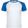Camiseta deportiva unisex manga corta raglan contraste - Imagen 35