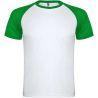 Camiseta deportiva unisex manga corta raglan contraste - Imagen 43