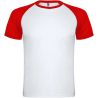 Camiseta deportiva unisex manga corta raglan contraste - Imagen 47