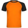 Camiseta deportiva unisex manga corta raglan contraste - Imagen 52