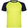 Camiseta deportiva unisex manga corta raglan contraste - Imagen 56