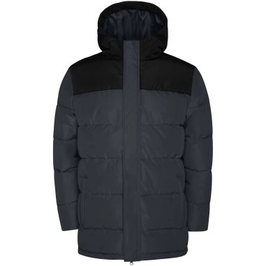Chaqueta acolchada infantil con capucha fija